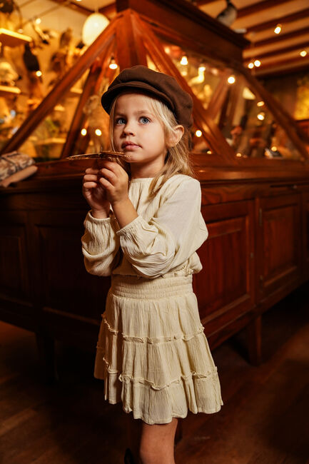 KOKO NOKO Mini robe O56963 Crème - large