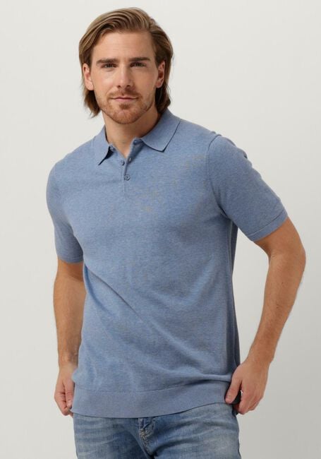 SAINT STEVE Polo CHRIS Bleu clair - large