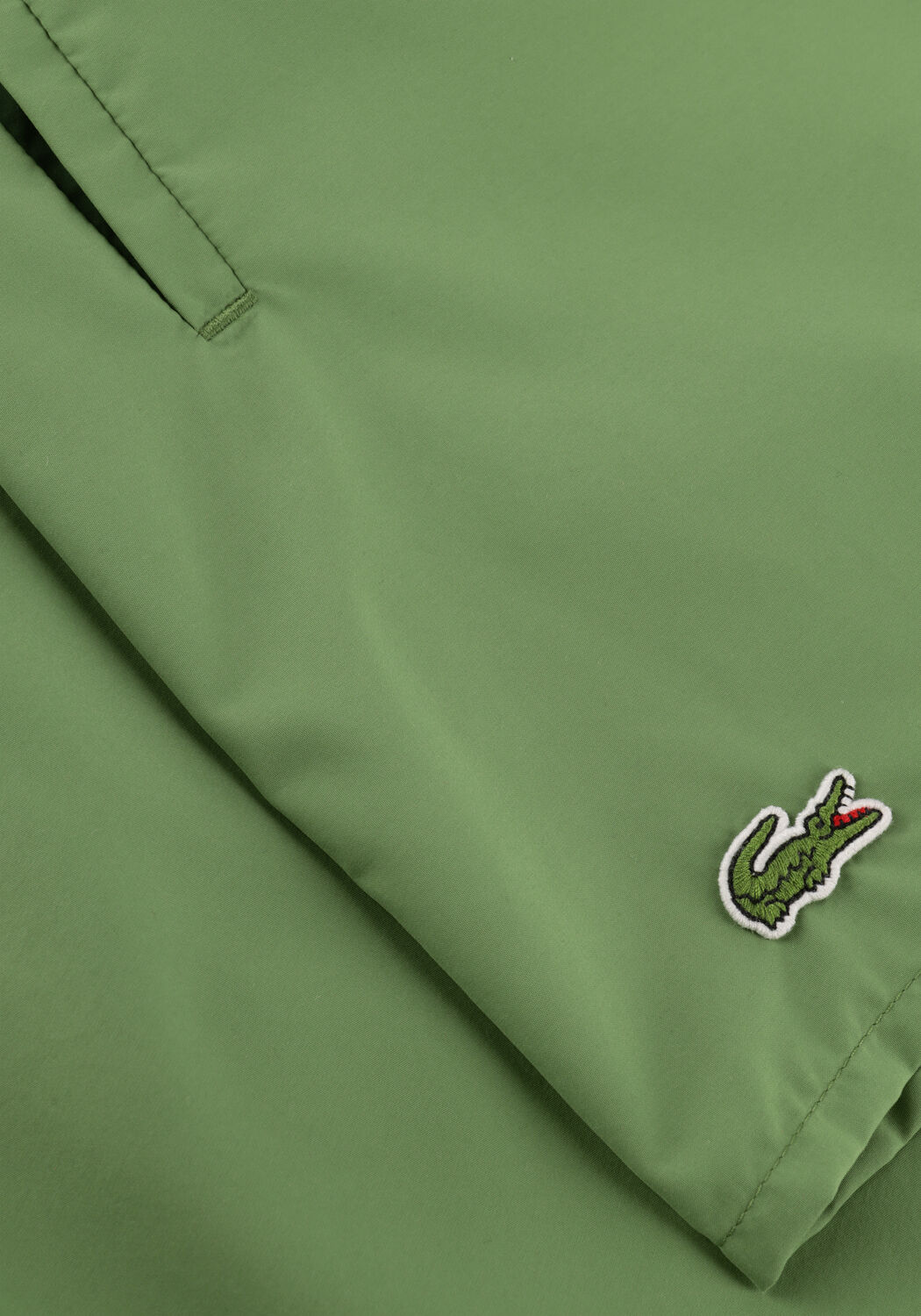 Groene LACOSTE Zwembroeken SHORT QUICK-DRY SWIM TRUNKS - large