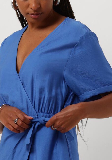 ANOTHER LABEL Mini robe CIEL DRESS S/S en bleu - large