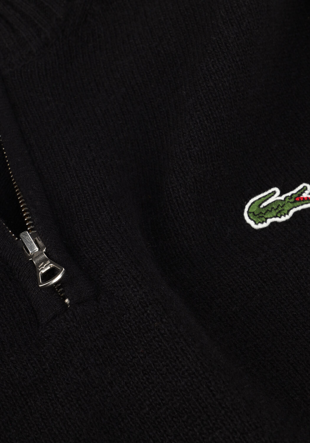 LACOSTE Pull 1HA1 MEN SWEATER ZIP en noir - large