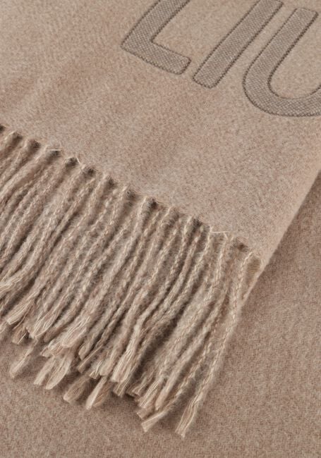 Taupe LIU JO Sjaal STOLA OVAL MONOGRAM Taupe LIU JO Sjaal STOLA OVAL MONOGRAM - large