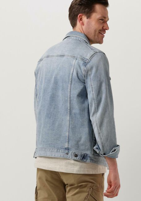 Lichtblauwe PME LEGEND Spijkerjas DENIM JACKET LIGHT BLUE FINISH - large