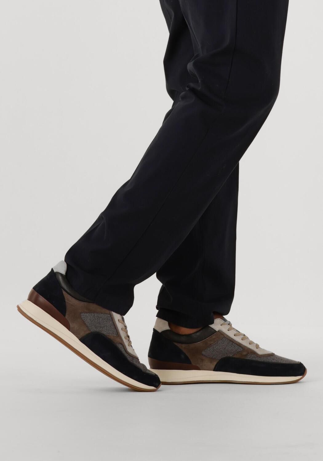 Grijze VAN BOMMEL Sneakers SBM-10020 LIBRA - large