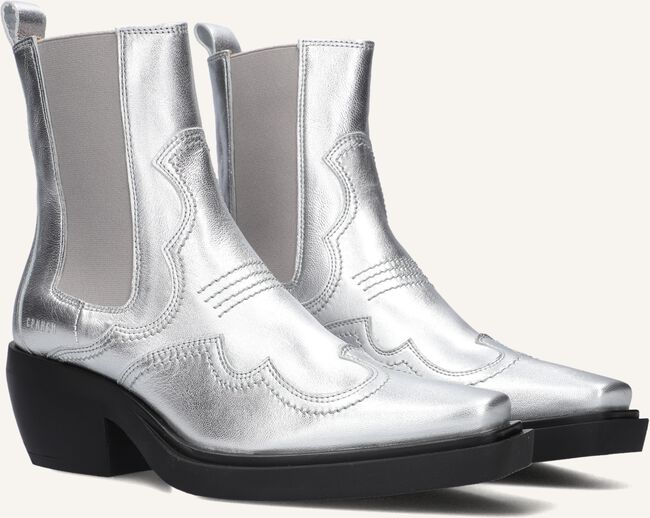 Zilveren COPENHAGEN STUDIOS Enkellaarsjes CPH232 Zilveren COPENHAGEN STUDIOS Enkellaarsjes CPH232 - large