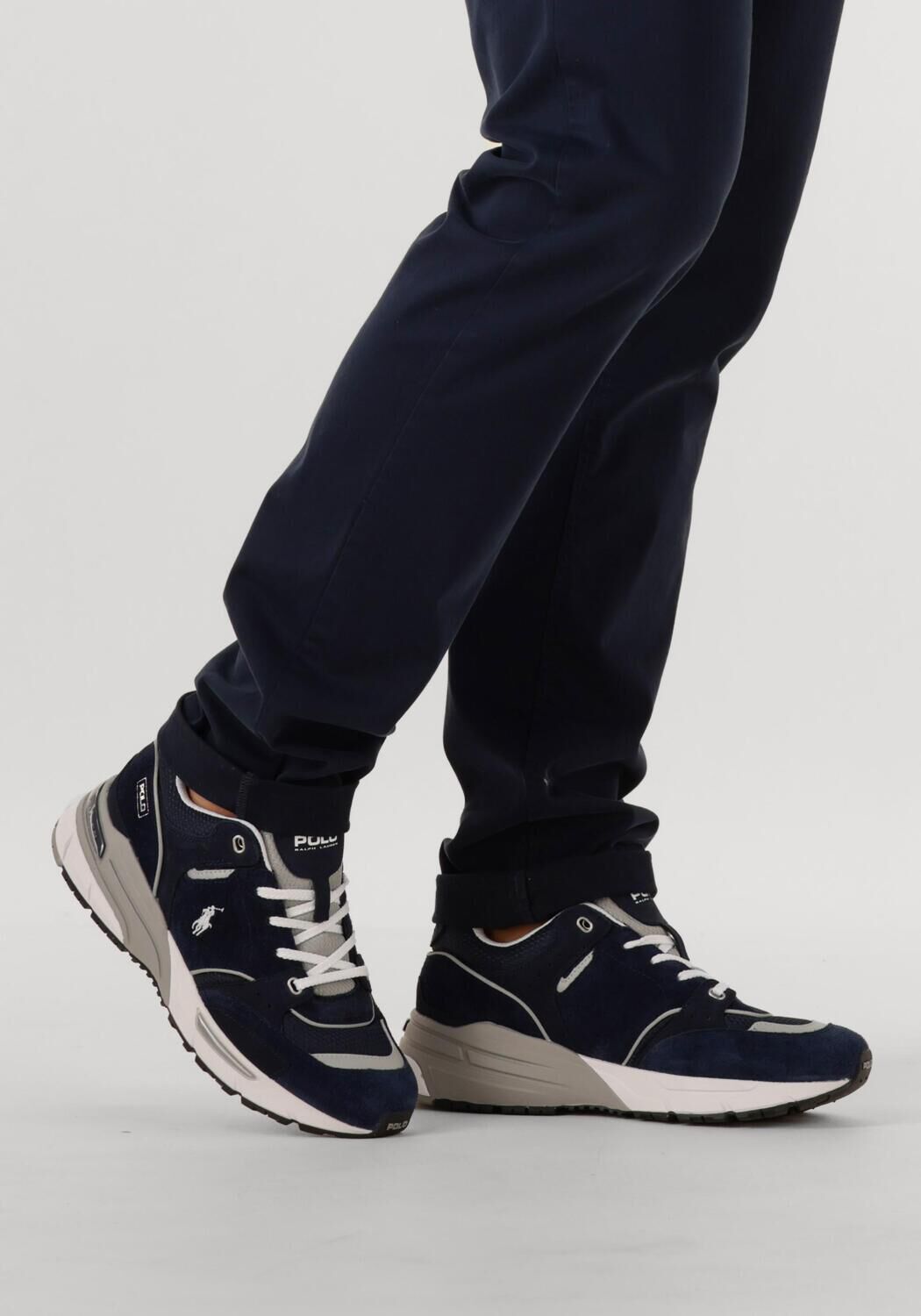 Blauwe POLO RALPH LAUREN Sneakers TRACKSTR 250 LOW TOP LACE - large