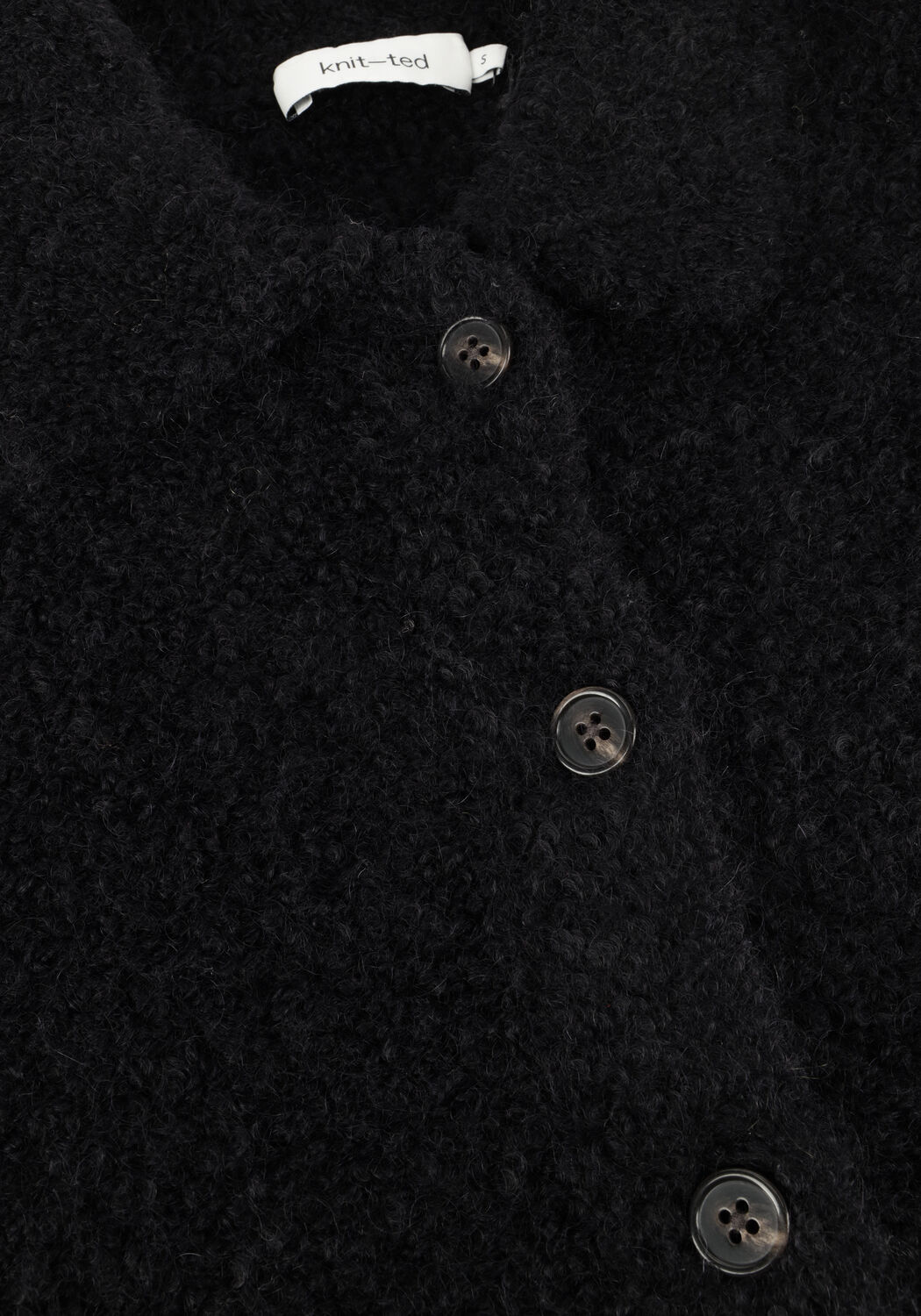 KNIT-TED Gilet ASA en noir - large