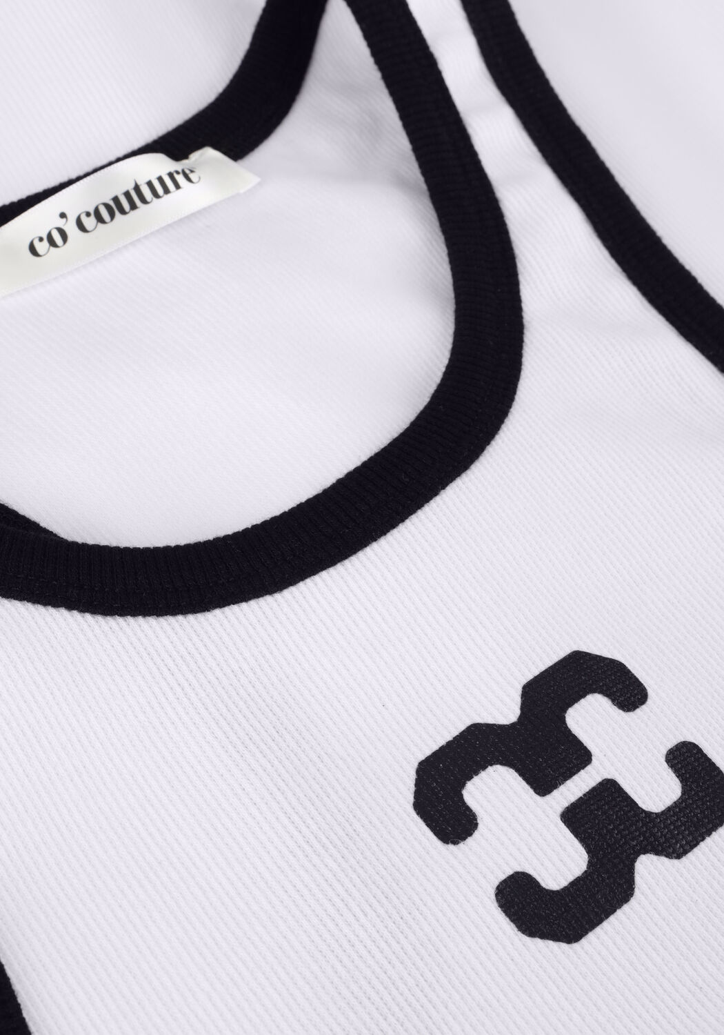 CO'COUTURE Haut SAHARA CC TANK TOP en blanc - large