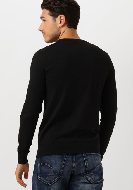 SCOTCH & SODA Pull VISCOSE PULLOVER CREWNECK en noir - large