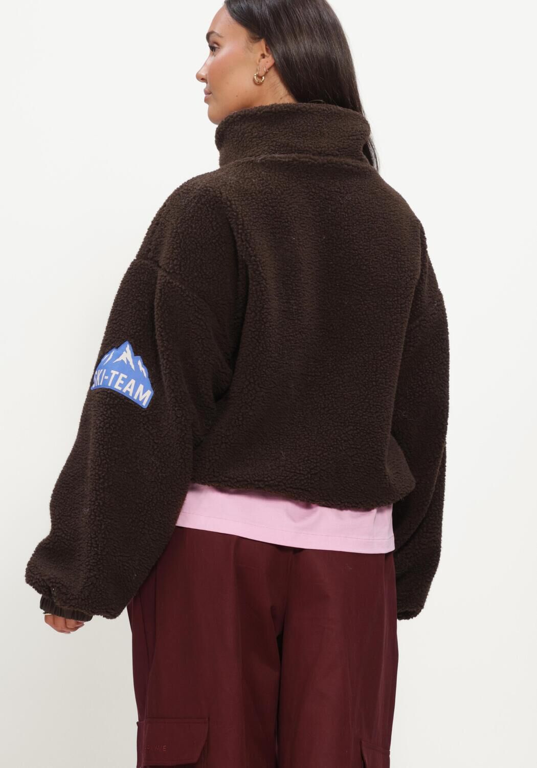 HARPER & YVE Pull DAGMAR-JU en marron - large