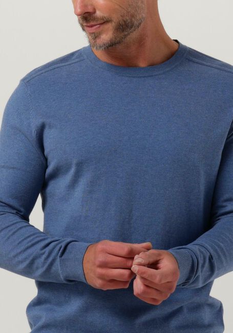 SELECTED HOMME Pull SLHBERG CREW NECK NOOS Bleu foncé - large
