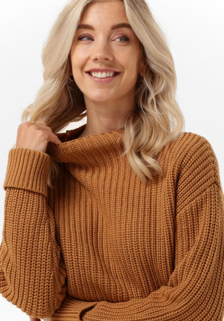 Bruine SELECTED FEMME Trui SELMA LS KNIT PULLOVER B - large