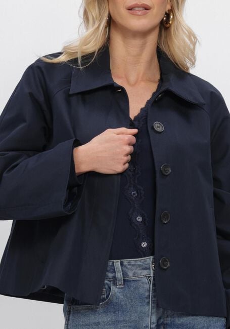 ENVII ENSENECA SHORT JACKET 6988 Vestes Bleu fonc&eacute; - large