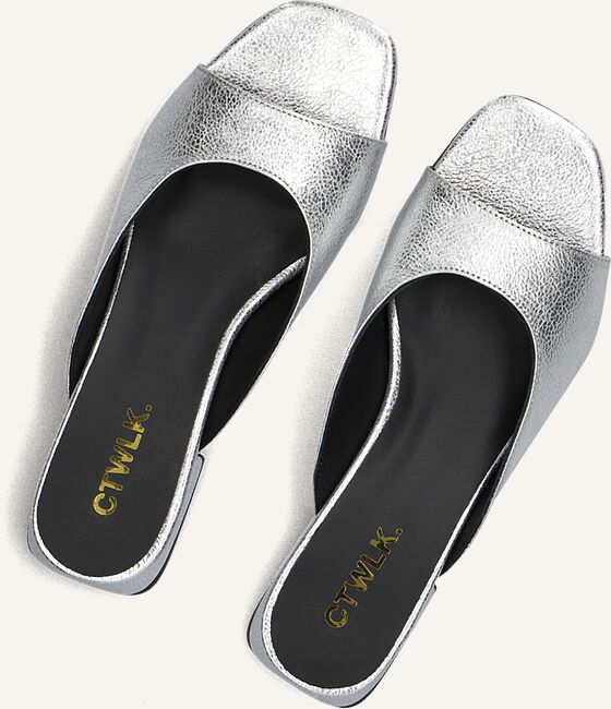 Zilveren CTWLK Slippers VILLA Zilveren CTWLK Slippers VILLA - large