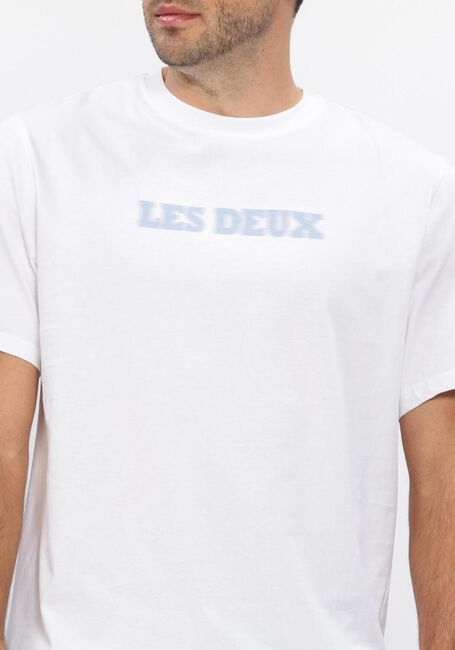Witte LES DEUX T-shirt BRADY LOGO T-SHIRT - large