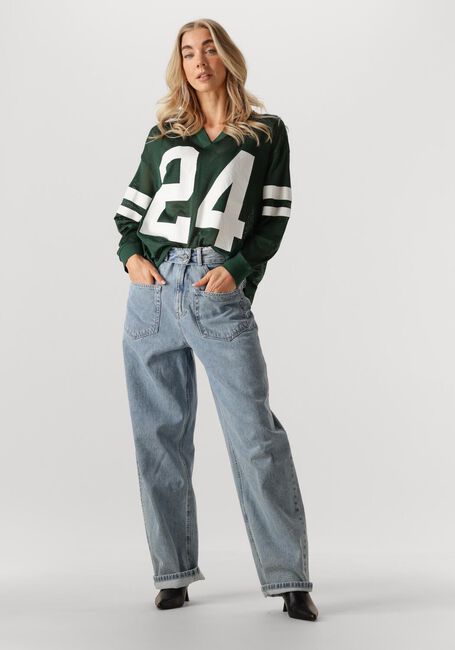 HAUTE L'AMITIÉ Haut DRIFT NUMBER LS TEE Vert foncé - large
