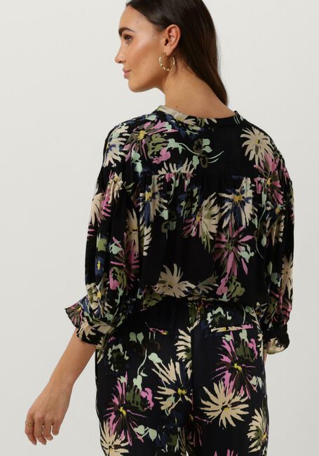 SCOTCH & SODA ELBOW SLEEVE EASY POPOVER Blouses en noir - large
