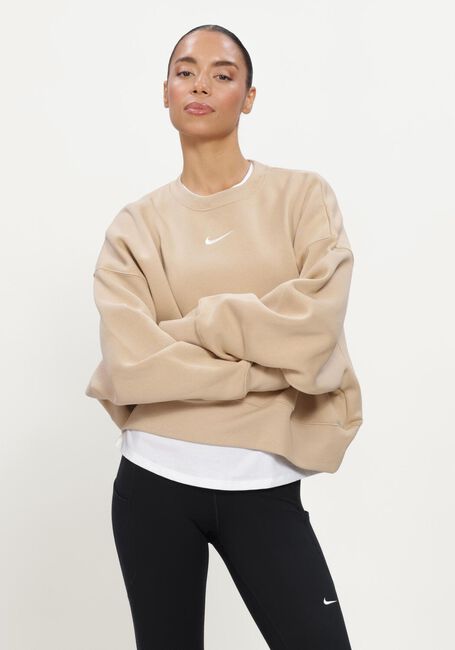 Beige NIKE Sweater NIKE SPORTSWEAR PHOENIX FLEECE - large