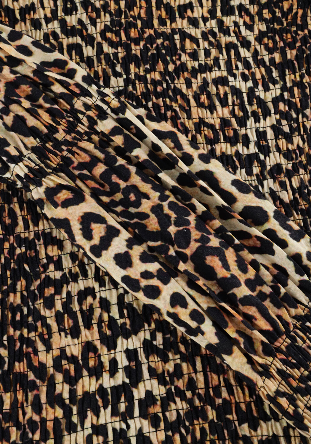 Beige Y.A.S. Top YASCHEMMA LS SMOCK TOP - large