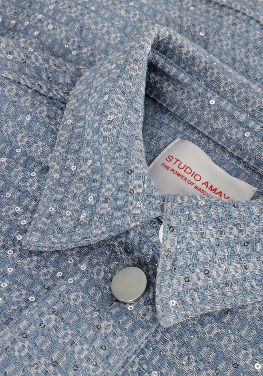 STUDIO AMAYA Veste en jean MAIKE en bleu - large