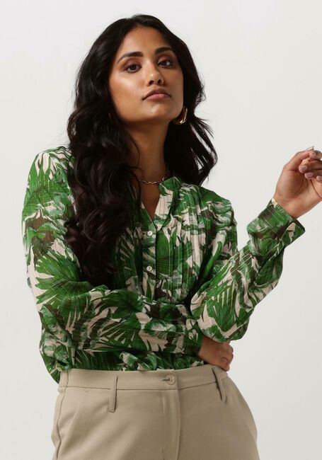 LOLLYS LAUNDRY HELENALL SHIRT LS Blouses en vert - large