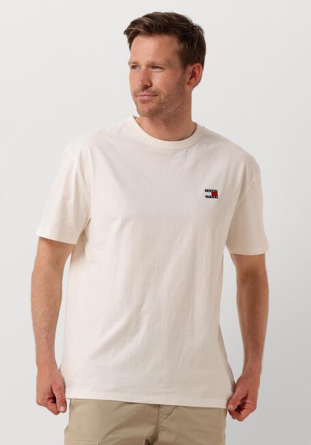 TOMMY JEANS T-shirt TJM REG BADGE TEE EX Blanc - large