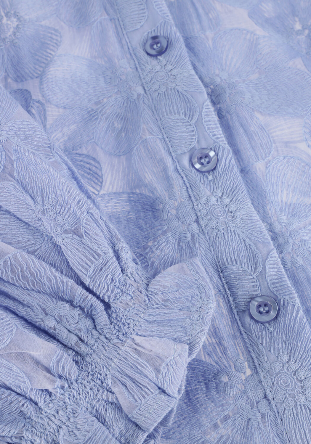 Lichtblauwe YDENCE  BLOUSE BIRDIE - large