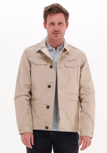 G-STAR RAW Surchemise WORKER OVERSHIRT en beige - large