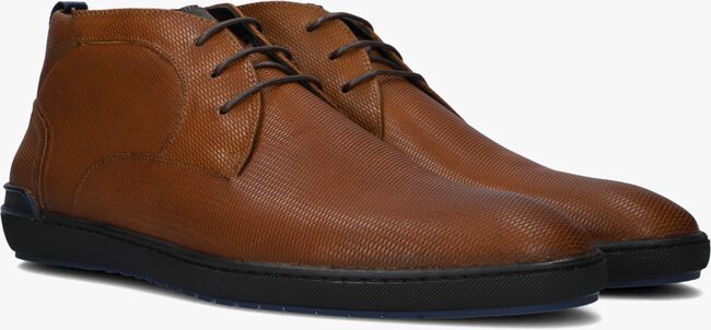 FLORIS VAN BOMMEL SFM-50108 Chaussures à lacets en cognac - large