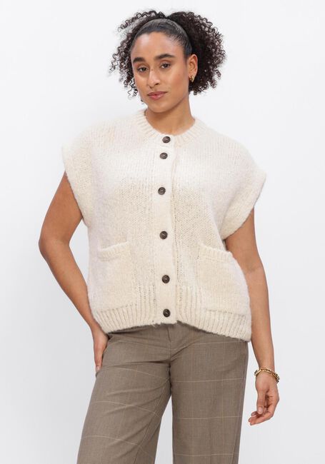 Creme KNIT-TED Vest BESSY - large