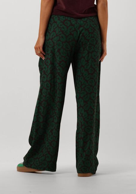 BY-BAR Pantalon large BENJI SPOTTED PANT en vert - large