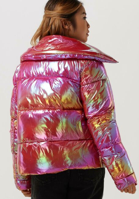 Roze CANADIAN Gewatteerde jas RECLYLED SHINY GLOW - large
