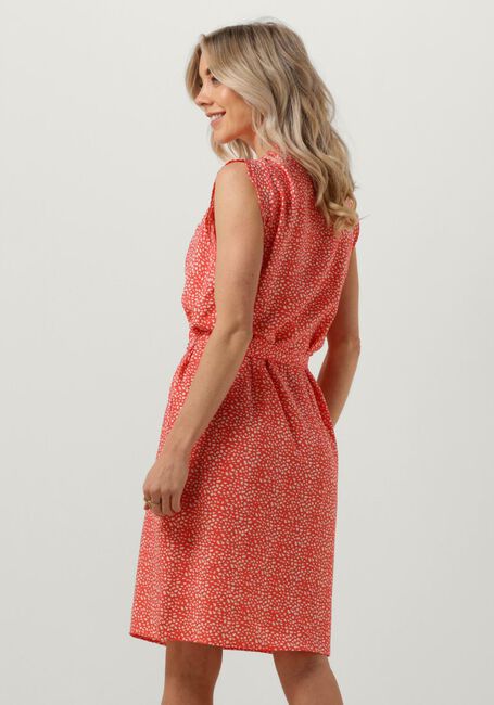 Koraal OBJECT Mini jurk LEONORA SELINE S/S SHIRT DRESS 126 - large