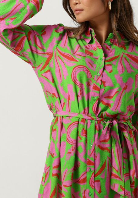 POM AMSTERDAM Robe midi AFRQUE DRESS en multicolore - large