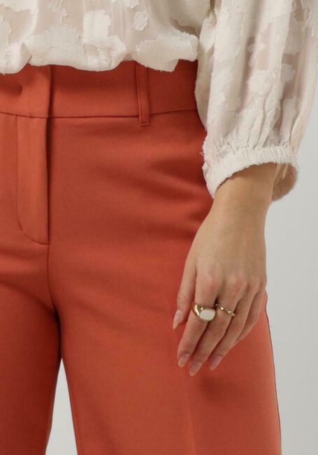 SUMMUM Pantalon large TROUSERS WIDE LEG SOFT FOAM en orange - large