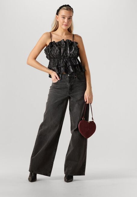 Zwarte Y.A.S. Top YASATTA SL SHORT TOP - large