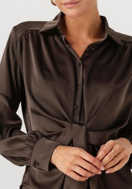 Bruine NEO NOIR  NAJA SATIN SHIRT - large