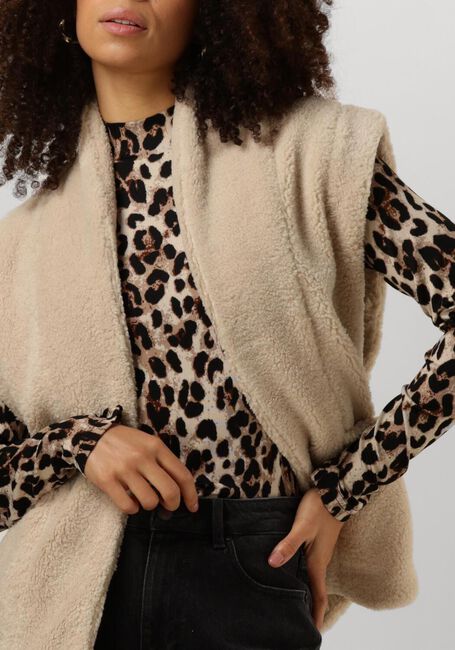YDENCE Gilet GILET ABBY en beige - large