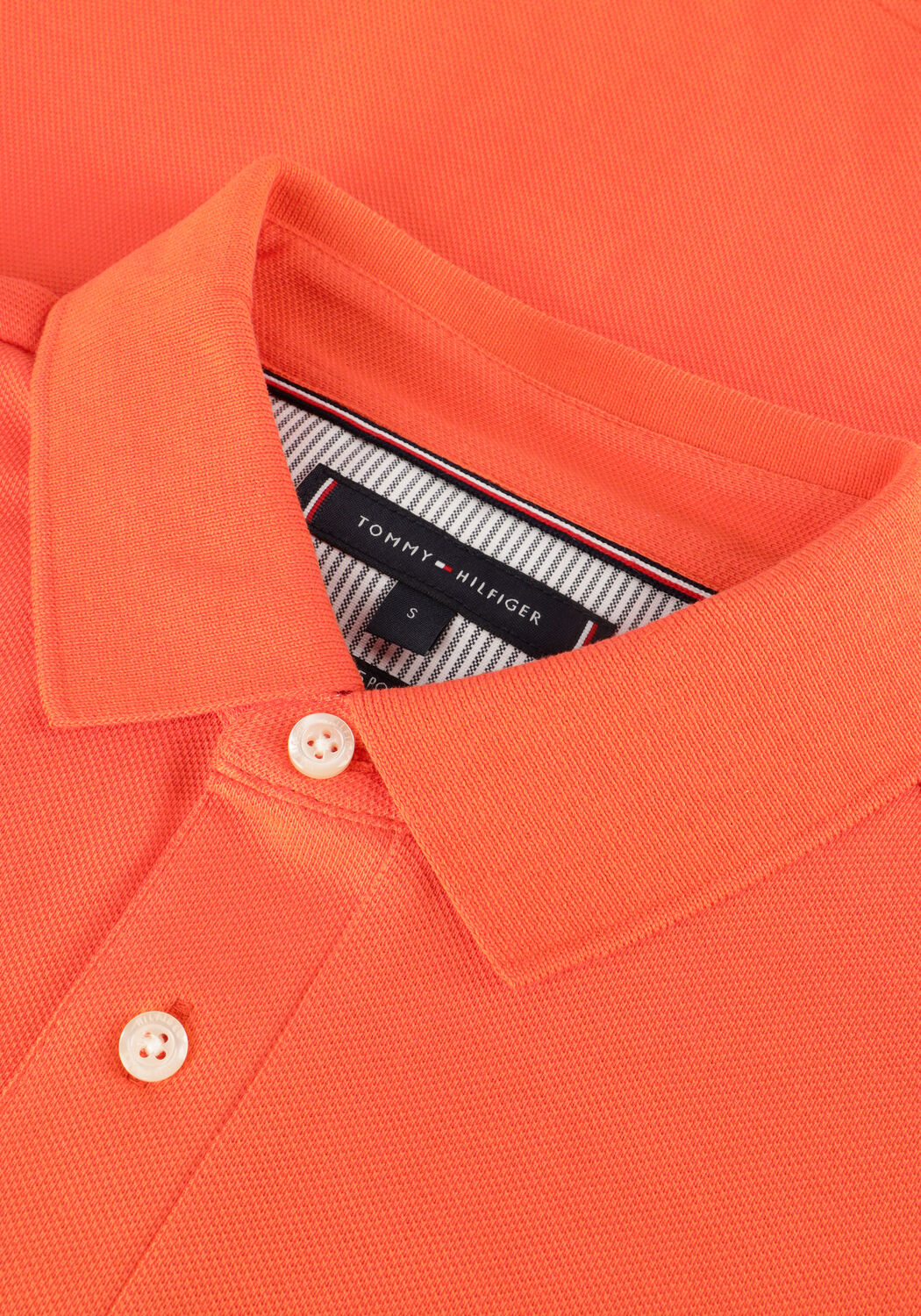 Oranje TOMMY HILFIGER Polo 1985 REGULAR POLO - large