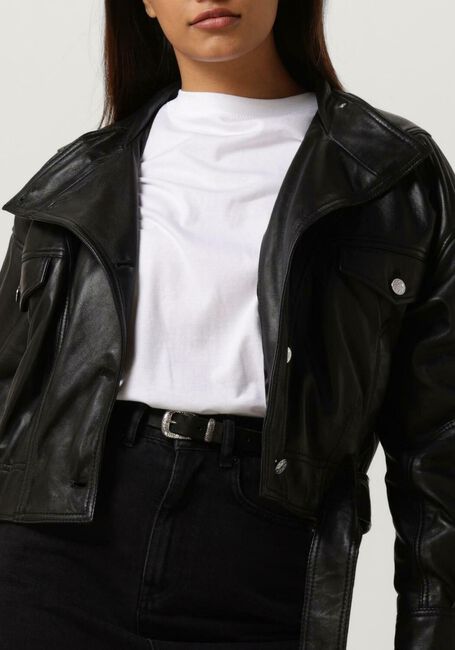 GOOSECRAFT Veste en cuir GC DAIGUIRI JACKET en noir - large