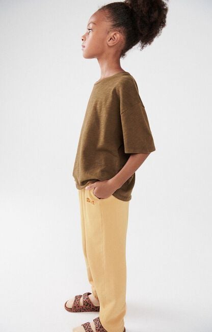 AMERICAN VINTAGE Pantalon de jogging IZUBIRD 1 en jaune - large