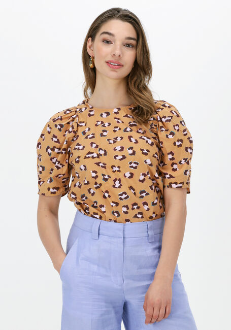 Bruine SECOND FEMALE  KALMA BLOUSE - large