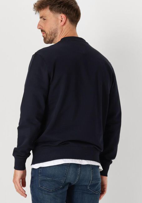 Donkerblauwe TOMMY HILFIGER Trui ESSENTIAL TERRY CREWNECK - large