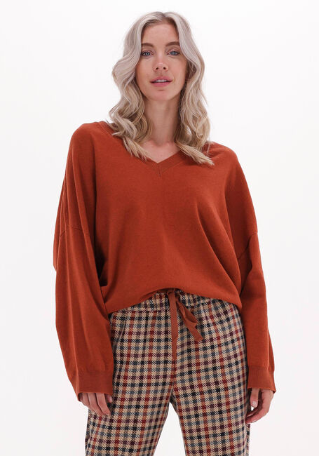 SEMICOUTURE Pull Y2WG06 en marron - large