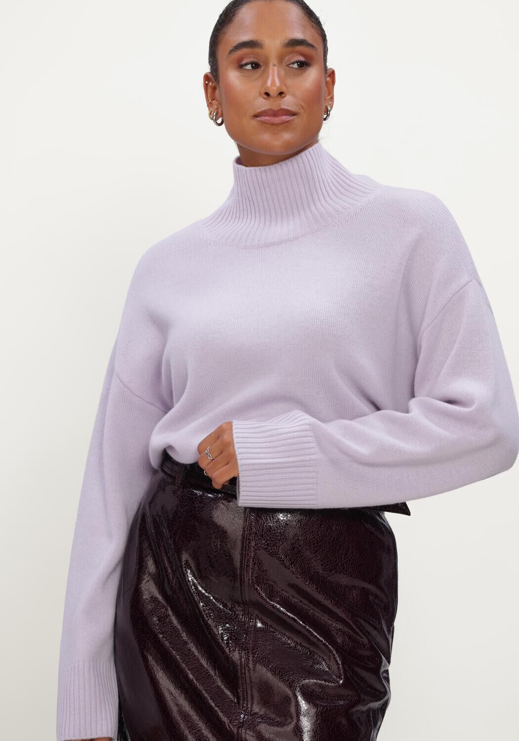 COPENHAGEN MUSE Pull CMSIENNA-PULLOVER Lilas - large