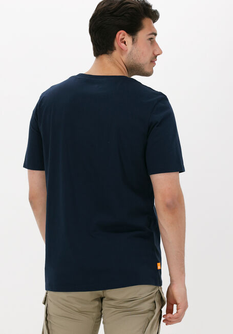 TIMBERLAND T-shirt SS TREE LOGO SEASONAL CAMO TEE Bleu foncé - large