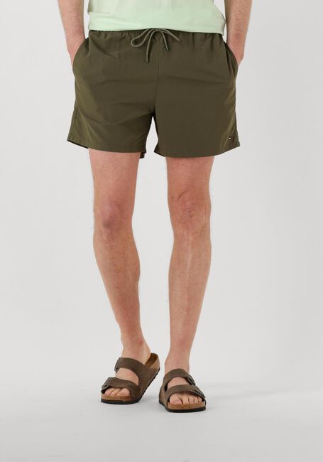 TOMMY HILFIGER Shorts de bain MEDIUM DRAWSTRING en vert - large