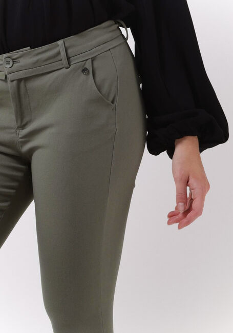 MINUS Pantalon CARMA PANTS 7/8 en vert - large