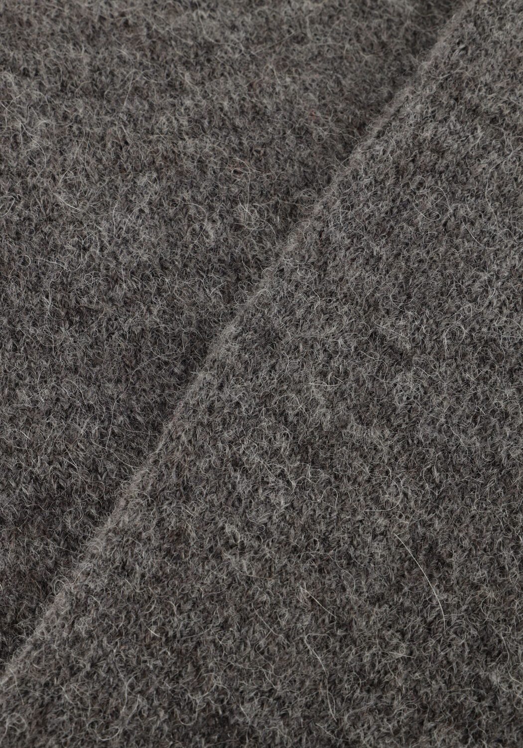 SELECTED WOMEN Pull SLFLULU LS KNIT O-NECK en gris - large