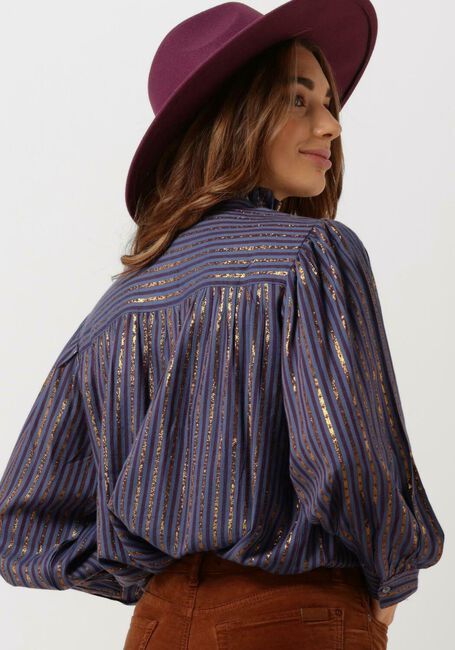 Blauwe ANTIK BATIK  EDDY BLOUSE - large
